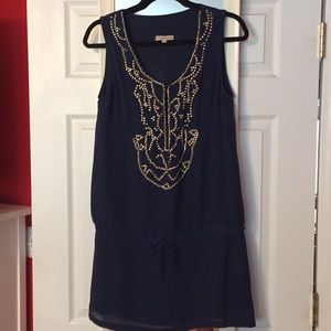 Sequin swim cover up / dress